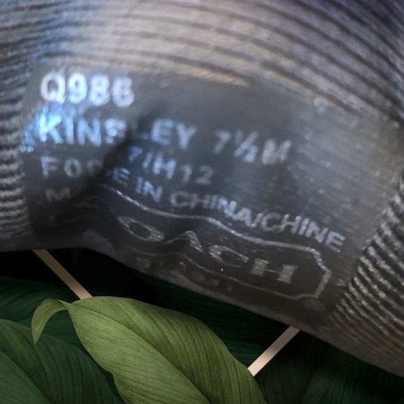 Coach Kinsley Fashion Sneaker Size 7.5 - Picture 7 of 12